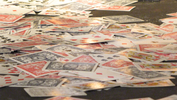 Blue Beard Babes - cards scene