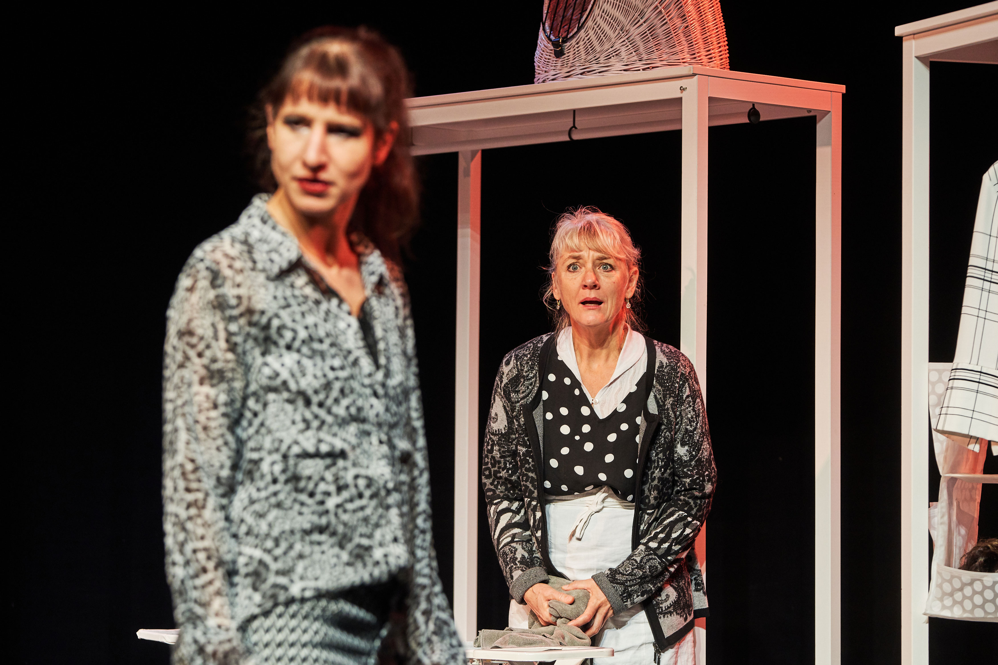 Hase-Hase dramatische Szene