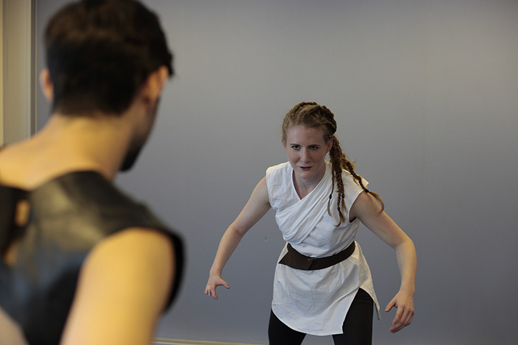 Penthesilea - stage action