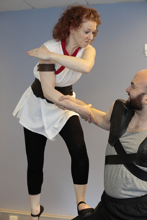 Penthesilea - theatrical scene